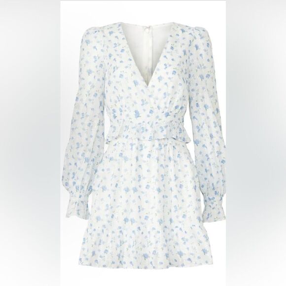 One33 Social Cutout Floral Mini Dress Size 12 - Picture 5 of 10